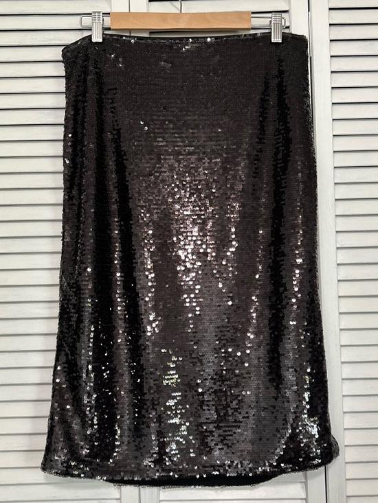 Rafaella Dresses & Skirts - NWT ELLA RAFFAELLA Black Sequin
Midi Skirt Glamorous Evening
& Party Wear